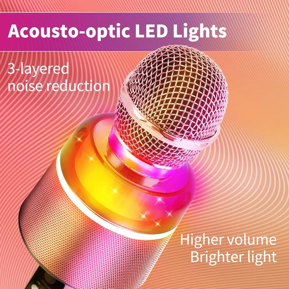 EONKO Q008 Karaoke Microphone for Kids, Wireless - Image 3