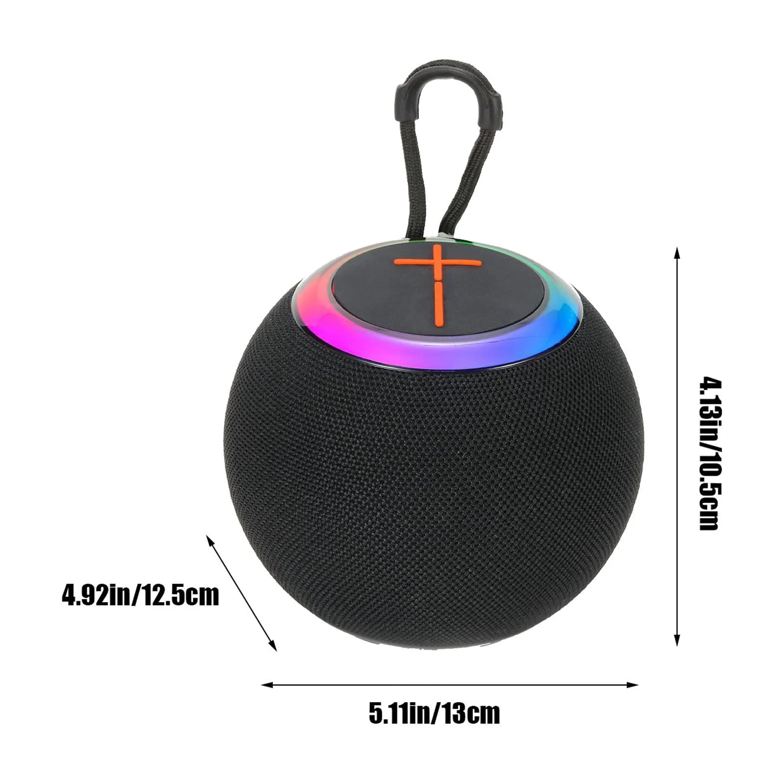 Royaltenic 68D RGB Colorful Led Light Outdoor Mini BT Speakers - Image 4
